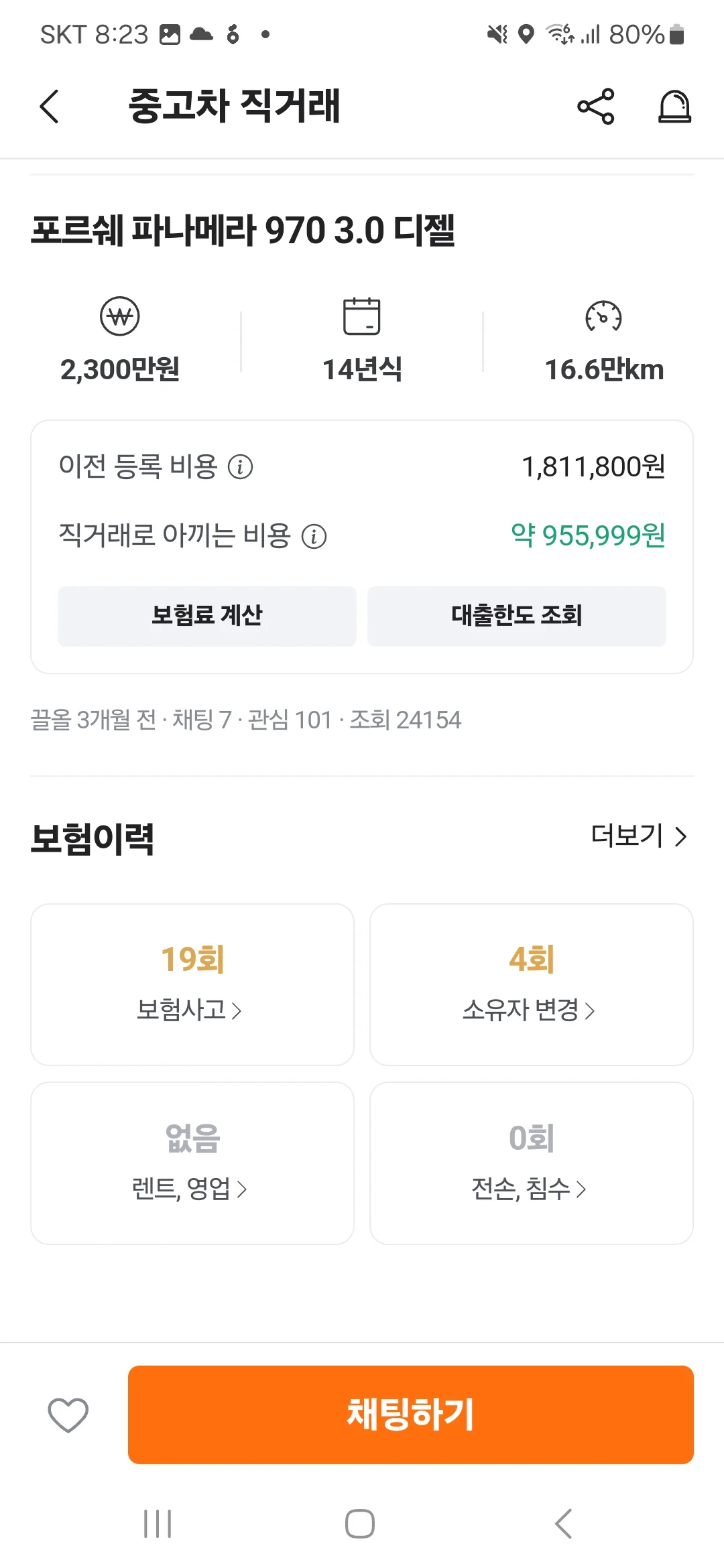 중고 포르쉐 매물
